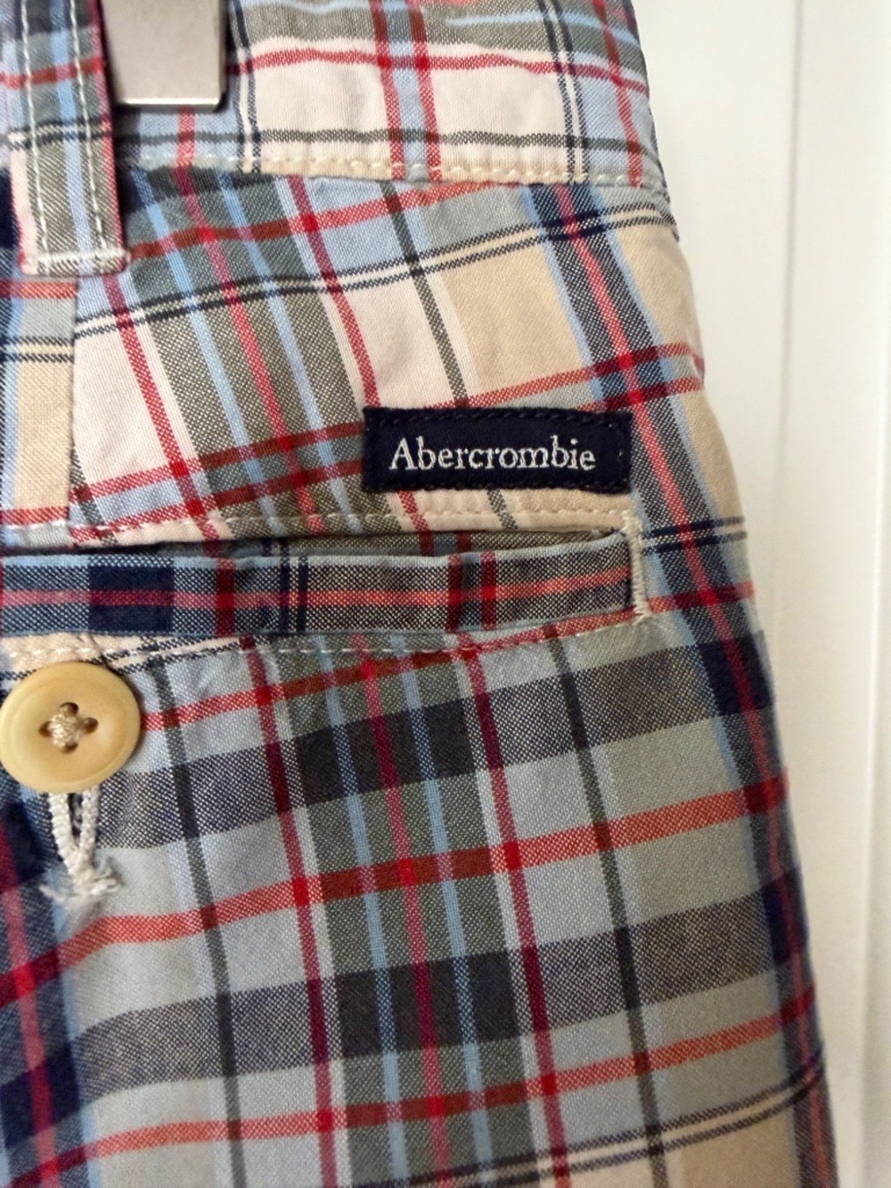 Abercrombie‎ & Fitch Plaid Trousers - Men's Size 30 - Picture 4 of 5
